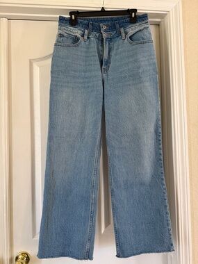 Abercrombie & Fitch Light Blue High-Rise Jeans